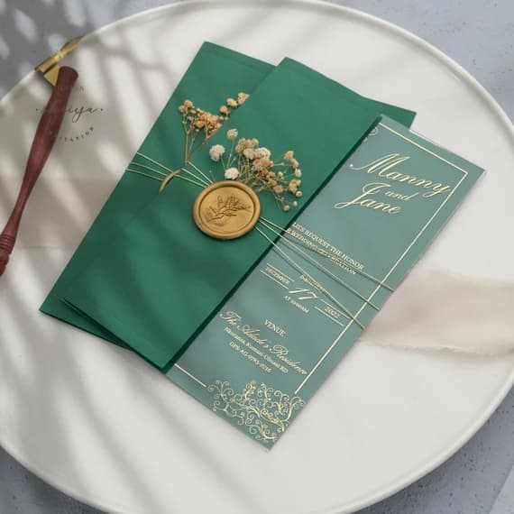 Wedding invitation design 4